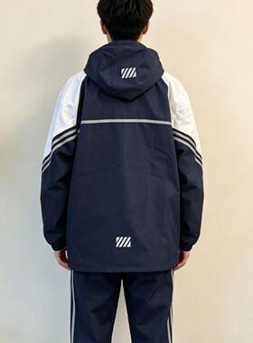 秋冬校服高中生加厚冲锋