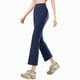 Eight-point bootcut yoga pants for women, straight leg shark pants