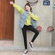 Black tight elastic pencil pants for women pencil magic pants