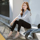 Black tight elastic pencil pants for women pencil magic pants