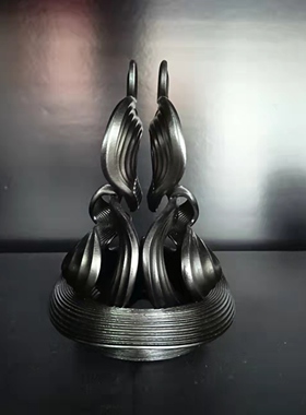 3D打印仿铸铜配件头冠
