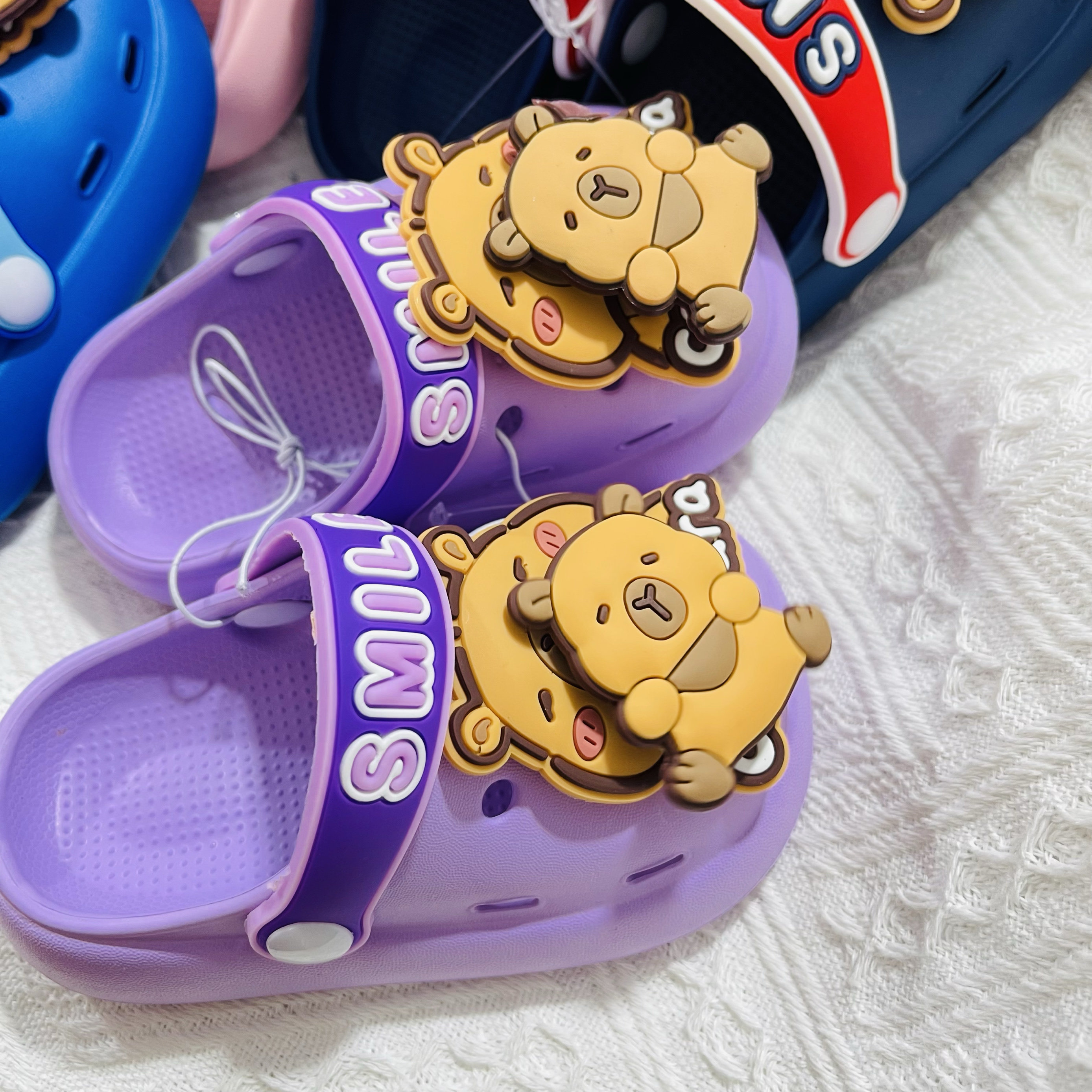 清仓儿童卡通拖鞋男童洞洞鞋夏季新款宝宝室内防滑女童家居凉拖鞋,淘宝优惠券,粉丝福利购,淘宝优惠卷