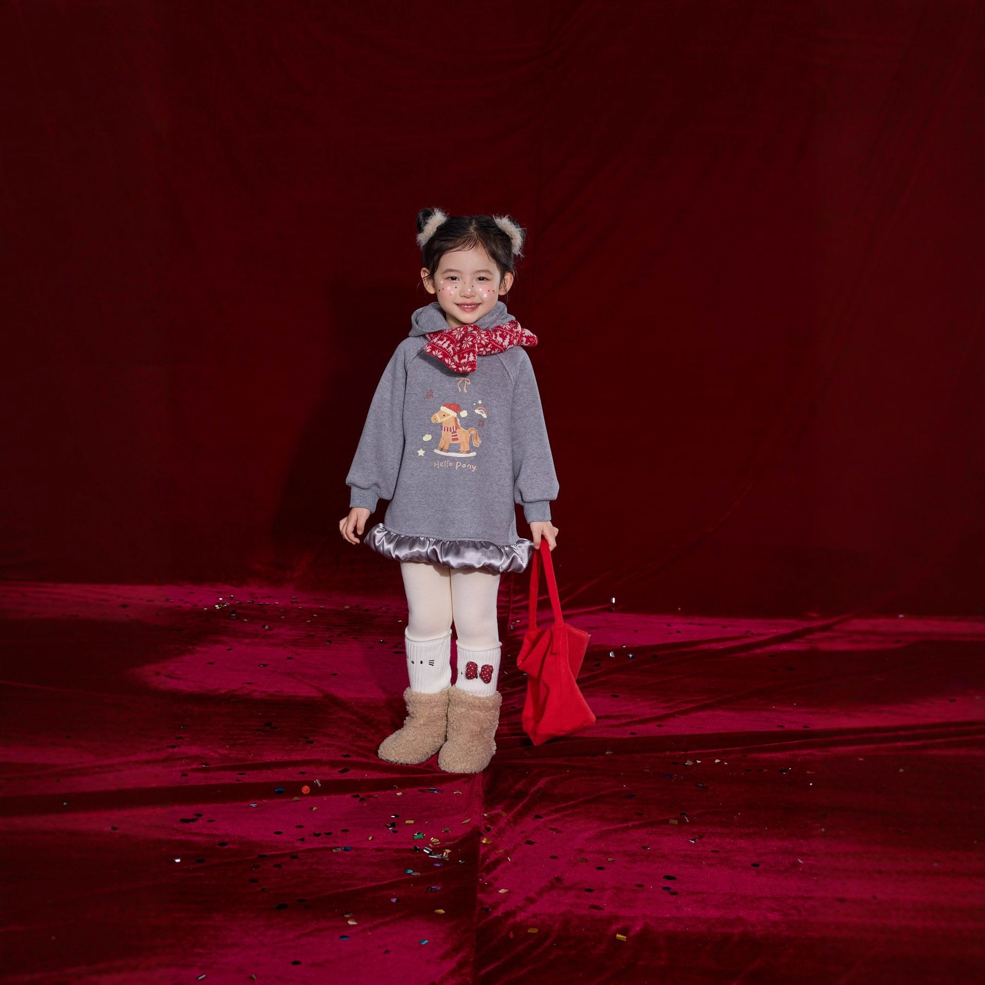 糯米丸子童装女童加绒打底裤冬季女宝宝韩版可爱拼接加厚保暖裤子,淘宝优惠券,粉丝福利购,淘宝优惠卷