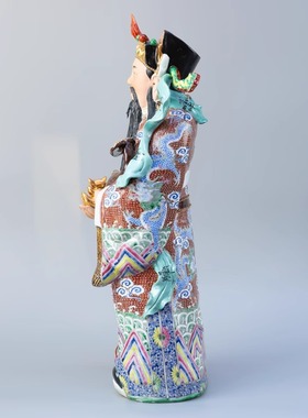 景德镇招财佛菩萨陶瓷佛像套装