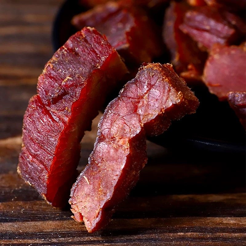 西缜西乡牛肉干大块礼盒400g陕西特产牛肉干卤味零食手撕牛肉干,淘宝优惠券,粉丝福利购,淘宝优惠卷