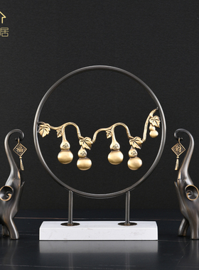 喜上眉梢装饰品摆件禅意