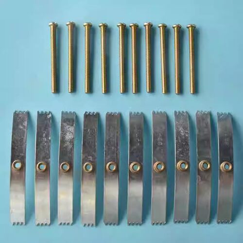 86型号暗盒修复器开关插座通用固定线盒修补救底盒损坏修理钢卡片 - 图3