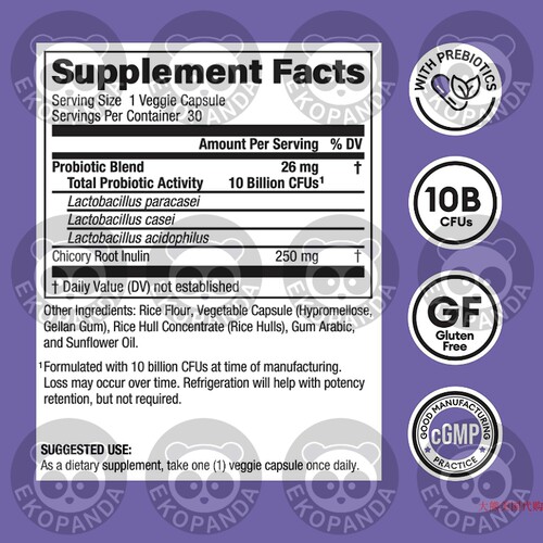 益生菌 Physician's CHOICE Prebiotic-Probiotic, 10B CFUs - 图0
