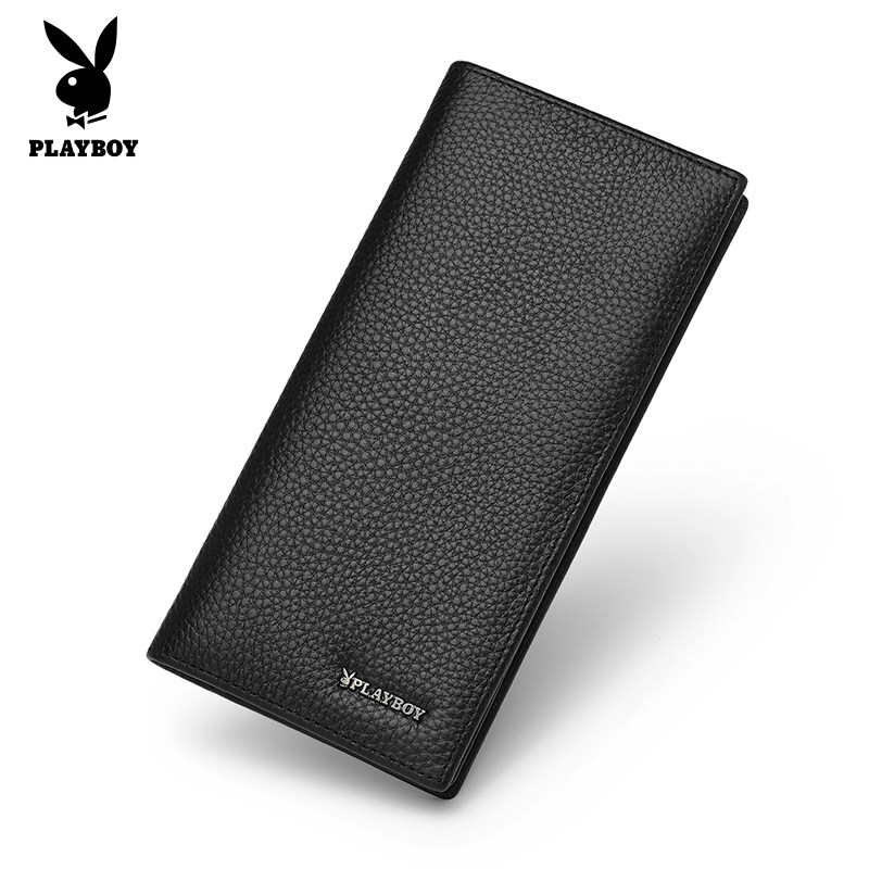 花花公子正品男士长款真皮新款钱包 花花公子箱包钱包