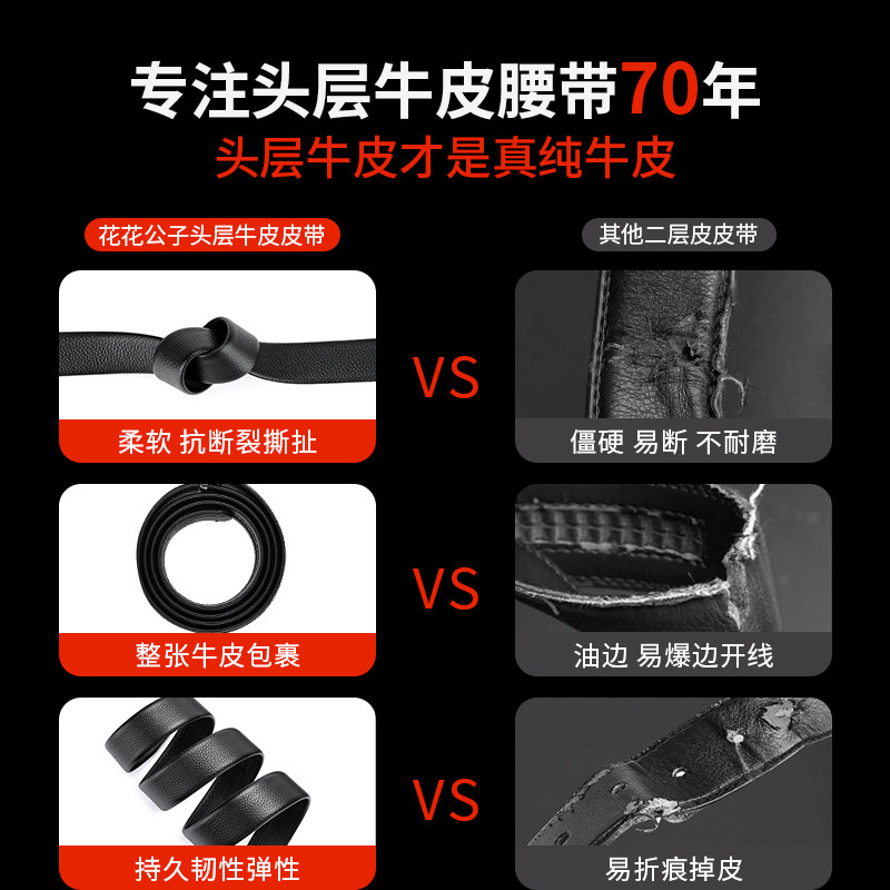  花花公子箱包腰带/皮带/腰链