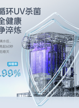 GOOTHO台式净饮机家用台式直饮机免安装净水器反渗透净饮一体机