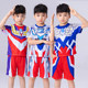 Genuine ultraman clothes boys summer suit