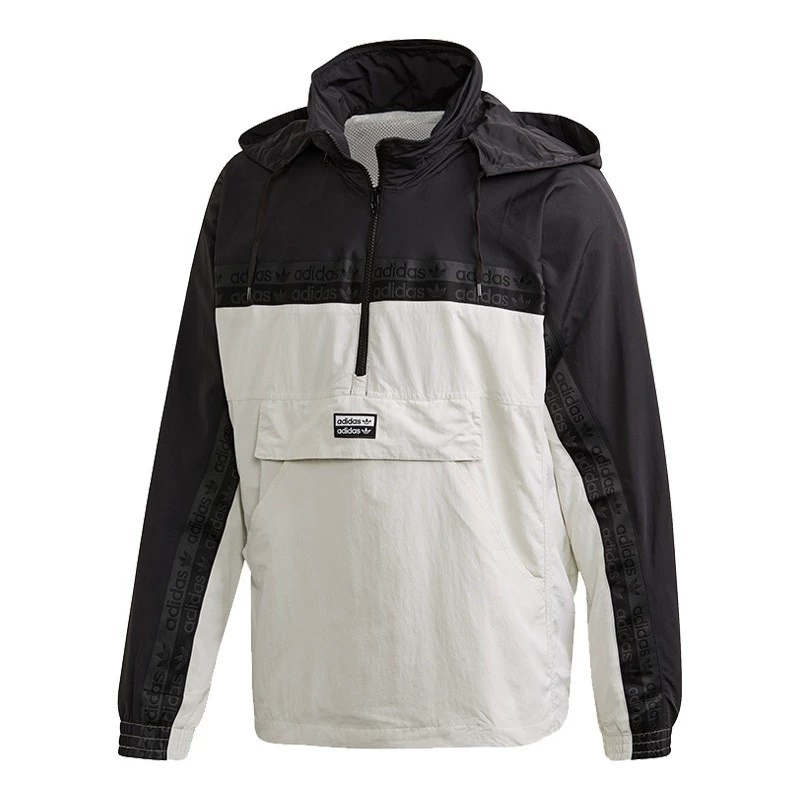 Adidas Sanye 20 Spring Men's Double Standard Symptoms Semi -zipper Hooded Cover Sweater FM2281 2278