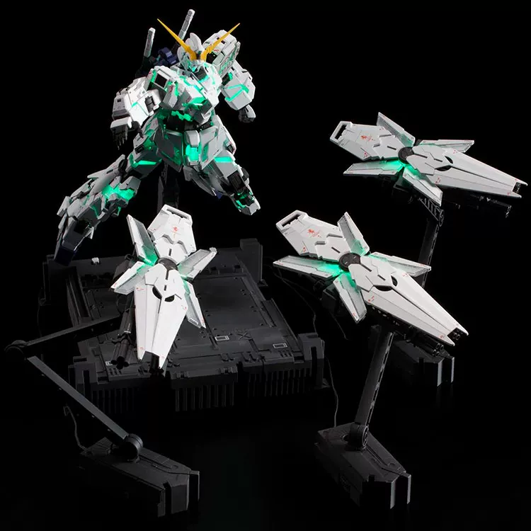 Bandai модель MG MGEX 1/100 Unicorn Gundam ka карта версия Глоуинг Пробуждение Три Щита*