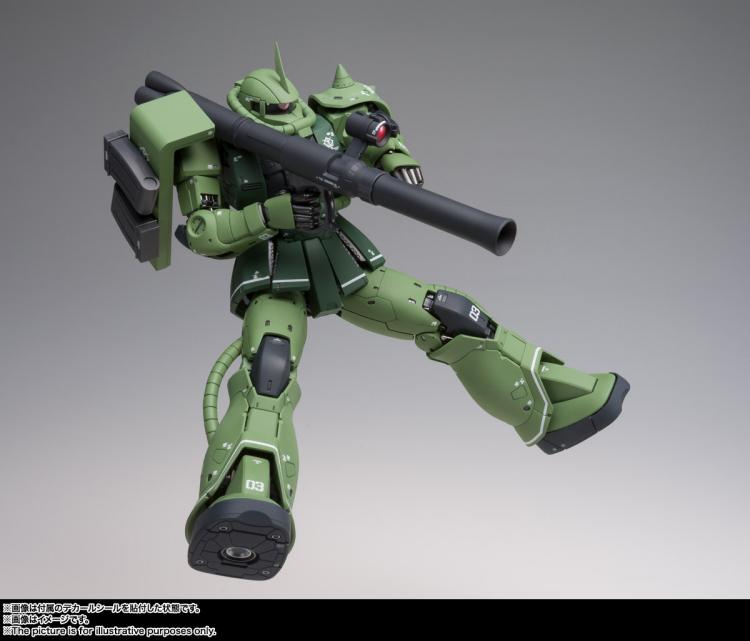 万代 GFFMC FIX 1020 MS-06C ZAKU II 量产型 绿扎古 2 - 图2