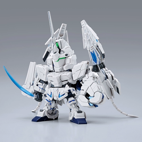 Bandai Safe Gundam Base Limited SD BB Warrior NT Blue Unicorn