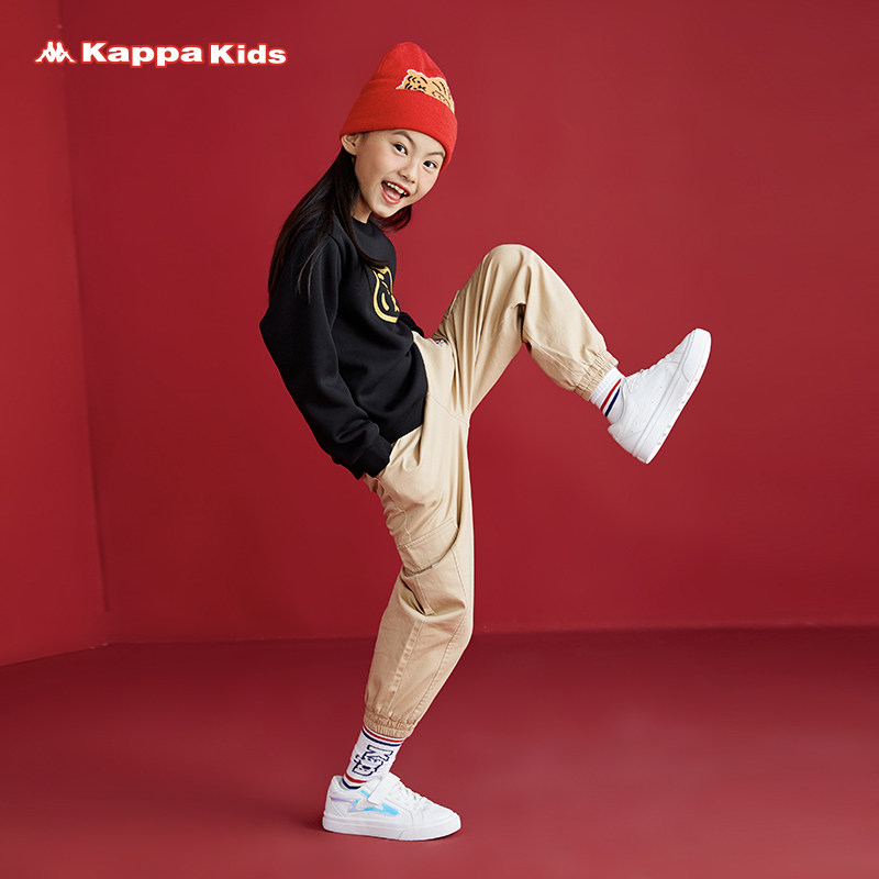 kappakids卡帕muziktiger加绒卫衣 kappakids童装卫衣/绒衫