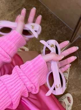 复古凯旋门网红同款墨镜女显脸瘦气质高级感夏季2023椭圆太阳镜女