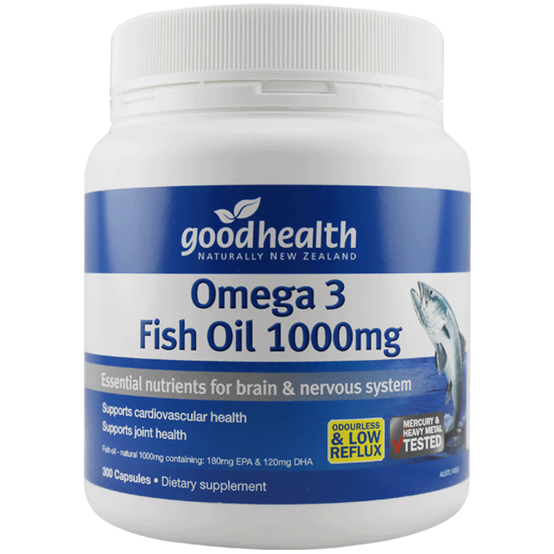 好健康进口深海鱼油欧米伽3软胶囊 goodhealth海外鱼油/深海鱼油