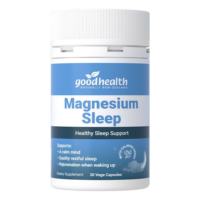 Goodhealth Magnesium Mengbao ເມັດນອນ Ashwagandha ສະຫງົບປະສາດແລະບັນເທົາຄວາມກົດດັນ
