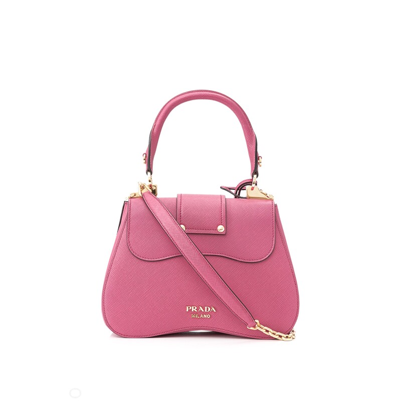 prada 2020新款sidonie牛皮手提包 reebonz海外女士包袋