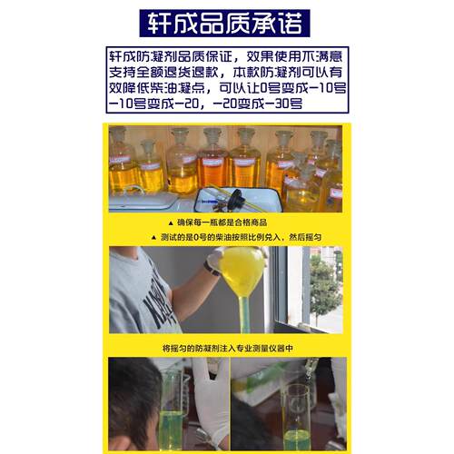 大桶柴油防凝剂抗凝剂降凝剂防冻添加剂货车冬季加油站防冻液4升L - 图0