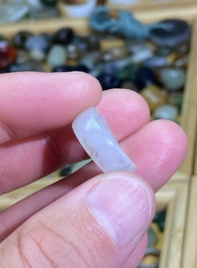 和田玉籽料洒金皮卡13随型跑环白青花满皮古风玉环文玩珠串挂饰