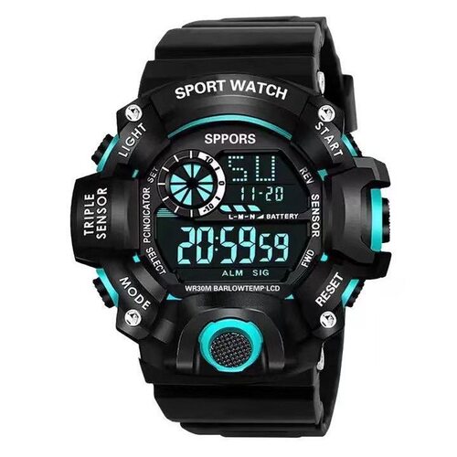 电子手表男款学生青少年多功能初高中生运动潮流男孩儿童防水夜光 - 图3