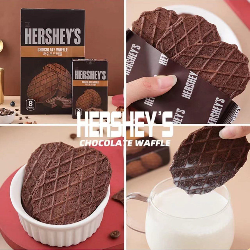 韩国进口零食HERSHEYS好时巧克力瓦夫饼干华夫薄脆威化麻薯可网红,淘宝优惠券,粉丝福利购,淘宝优惠卷