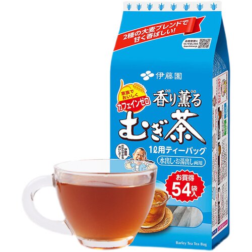 TEAS'TEA日本进口伊藤园大麦茶包日式烘焙儿童饭店冲饮冷热携 - 图3
