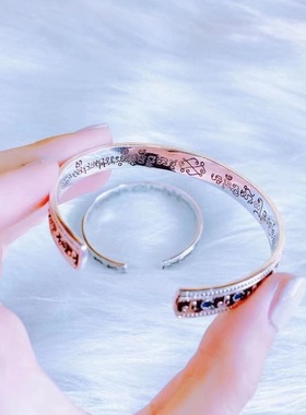 泰国佛饰品 阿赞扁 Na Mo手镯泰经文手镯手饰手环