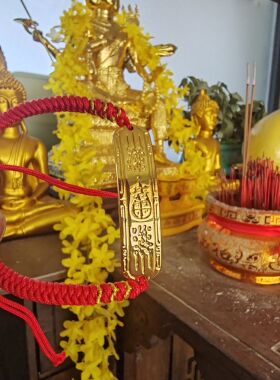 2025年泰国佛牌手链钱生钱新款手绳红绳