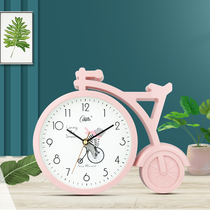 Conpasse clock swing piece home personality creative living room seat clock desktop clock desktop table bedroom mute desk clock