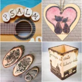 95 Деревянные комплекты для сгорания контролируют инструмент сгорания температуры, нажатие цветов/портативной коробки с цветом/резьбой