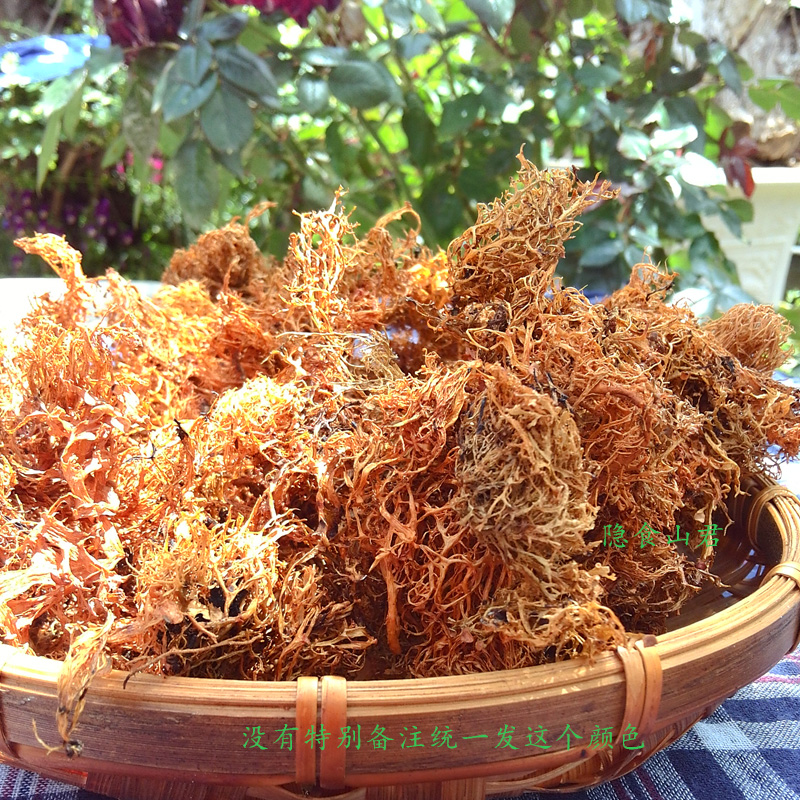 云南树花菜野菜云南特产干货树皮菜树胡须龙须菜500g 云南树花菜野菜云南特产干货树皮菜树胡须龙须菜500g