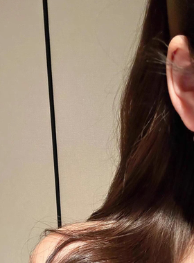【繁星白水】巨冰透蓝色点钻水滴耳钉清冷感百搭耳饰高级感女新款