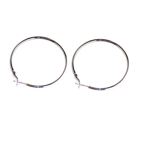 925银圈圈耳环性感圆圈耳圈夸张个性气质简约ins耳饰网红爆款耳钉 - 图3