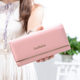 New style women's long large capacity wallet