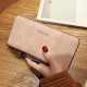 Women's long retro Harajuku frosted coin purse