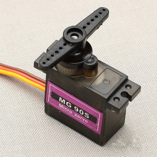 12g金属齿轮蚊车舵机 SG90 9g固定翼遥控器飞机金属MG90S数字舵机 - 图3