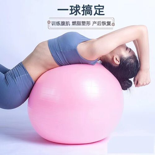 瑜伽球团建健身球儿童感统训练瑜珈球大龙球加厚成人专用运动器材 - 图0