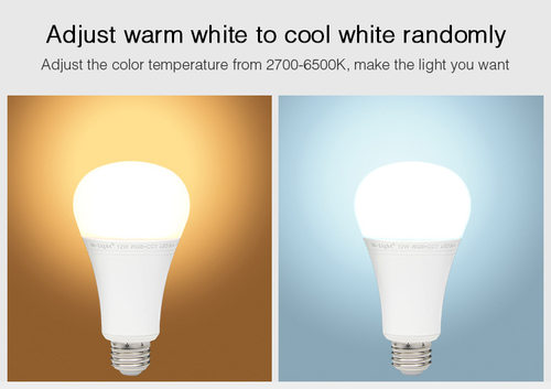MILIGHT12W RGB+CCT LED Bulb FUT107 灯泡 智能家居不含遥控 - 图0