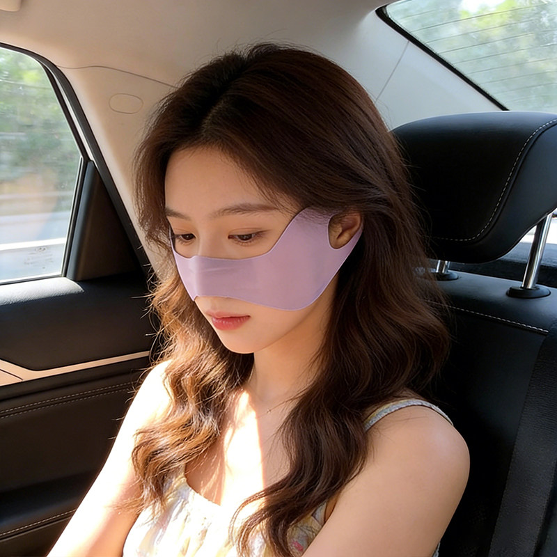 开车防晒面罩女夏日高颜值脸部防晒贴鼻翼防紫外线露口鼻蝴蝶口罩,淘宝优惠券,粉丝福利购,淘宝优惠卷