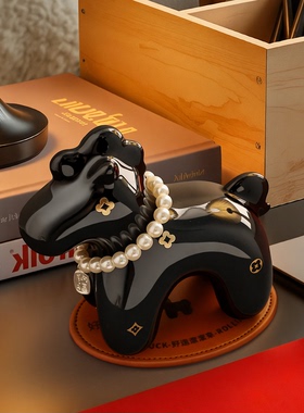 新中式马年本命年摆件