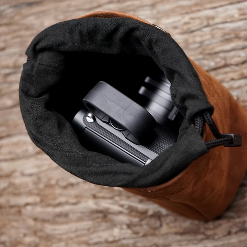 MrStone原创相机收纳包富士XT5圆筒包徕卡xe5内胆镜头袋a7c圆筒包 - 图3