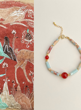 随视觉新中式国风手作首饰套装