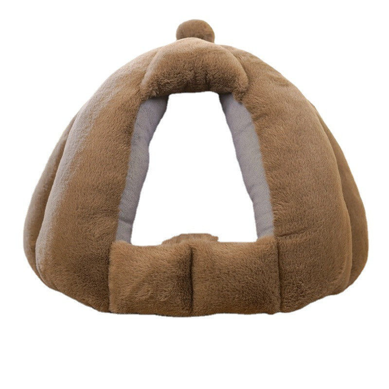 冬季保暖封闭式兔绒加厚隐秘室内猫窝宠物床垫猫帐篷,淘宝优惠券,粉丝福利购,淘宝优惠卷