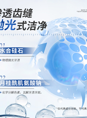 仁和旗舰正品益生菌净白牙粉去茶烟渍清洁污垢洁牙粉清新口气50克