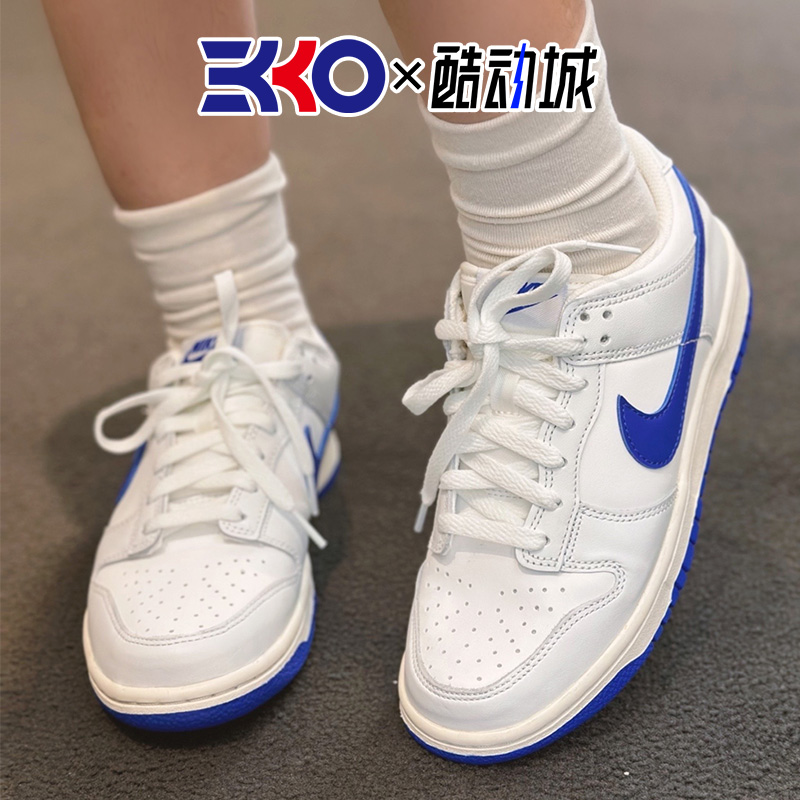 EKKO运动 Nike Dunk Low白蓝低帮潮流运动休闲板鞋 DH9765-105-图0