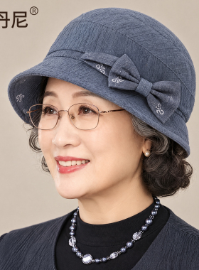 中年妈妈渔夫帽女款2026新款盆帽